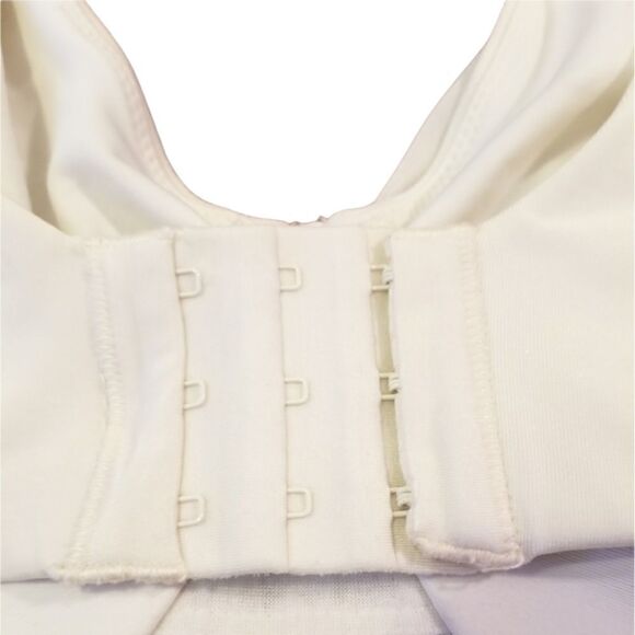 Lilyette Cream Seamless Cup Underwire Plus Size Bra - Picture 5 of 7